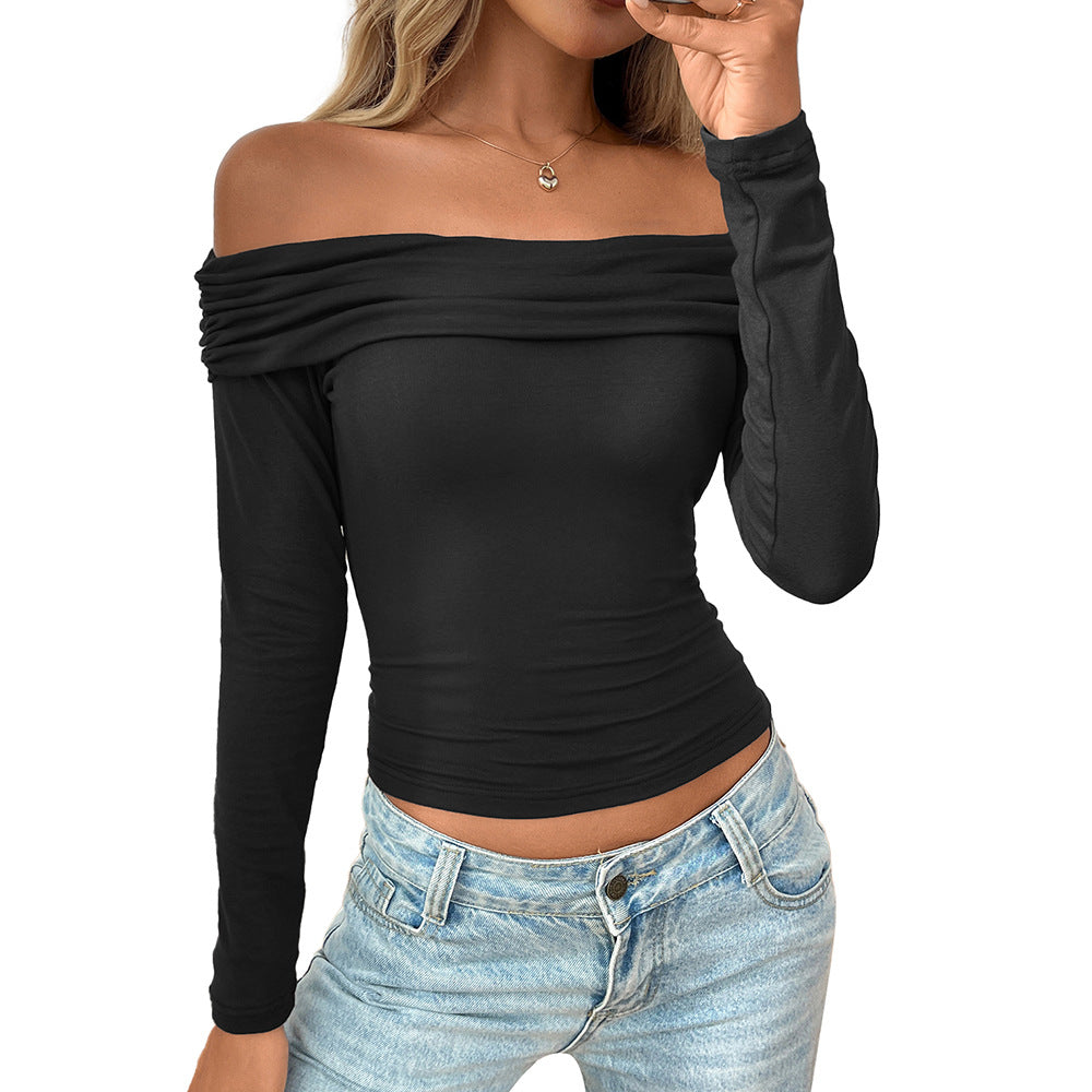 Hollow District “Noir” Off-Shoulder Top