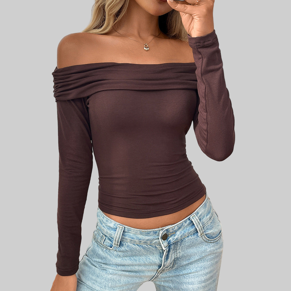 Hollow District “Noir” Off-Shoulder Top