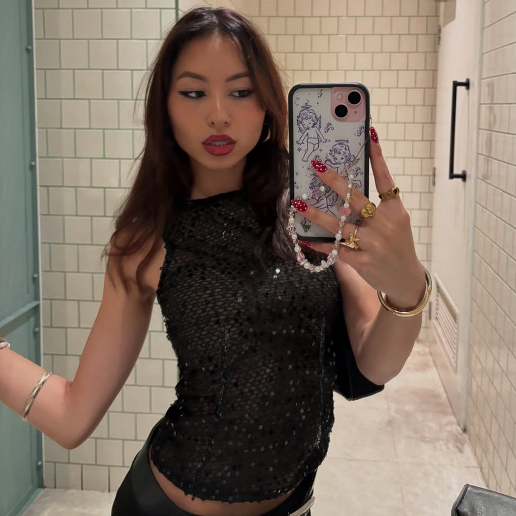 Hollow District “Midnight Glimmer” Top